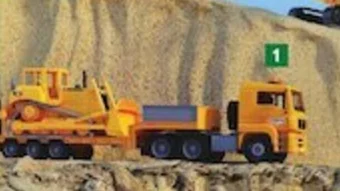 E.Leclerc 1 CAMION DE TRANSPORT AVEC BULLDOZER offre