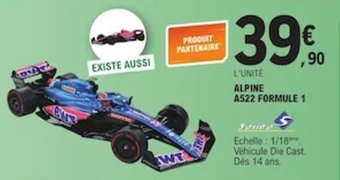 ALPINE A522 FORMULE 1