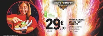 E.Leclerc POWER RANGERS COSMIC FURY MORPHER offre