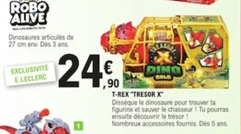 E.Leclerc T-REX "TRESOR X™ offre