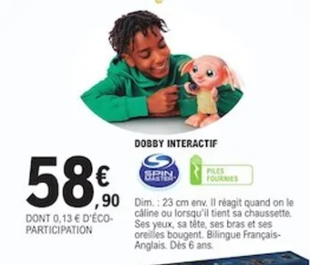 E.Leclerc DOBBY INTERACTIF offre