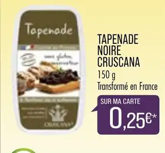 Tapenade noire cruscana