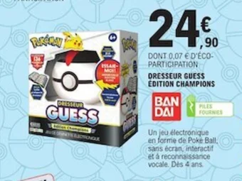 DRESSEUR GUESS ÉDITION CHAMPIONS
