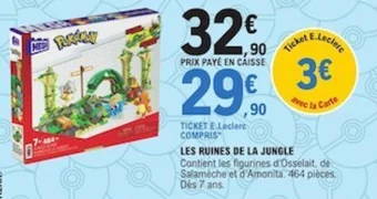 E.Leclerc LES RUINES DE LA JUNGLE offre