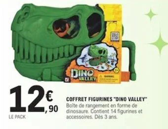 E.Leclerc COFFRET FIGURINES "DINO VALLEY" offre
