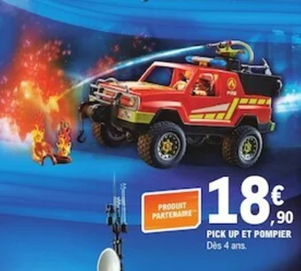 E.Leclerc PICK UP ET POMPIER offre