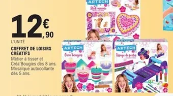 E.Leclerc COFFRET DE LOISIRS CREATIFS offre