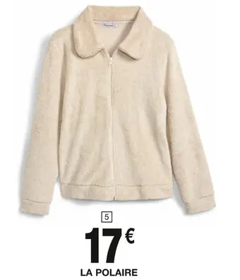 Cora x Carrefour Polaire femme offre