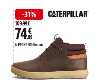 Caterpillar boots proxy mid homme