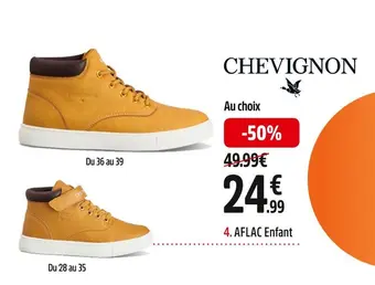 Chevignon boots aflac enfant