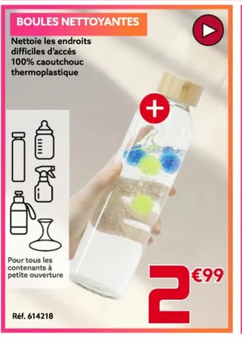 Gifi BOULES NETTOYANTES offre