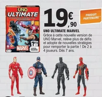 E.Leclerc UNO ULTIMATE MARVEL offre