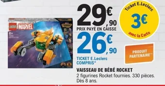 E.Leclerc VAISSEAU DE BÉBÉ ROCKET offre