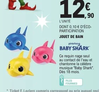 E.Leclerc JOUET DE BAIN offre