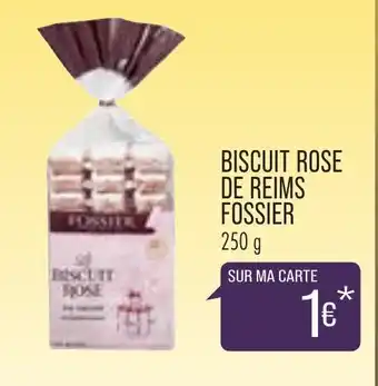 Match Biscuit Rose de Reims Fossier offre