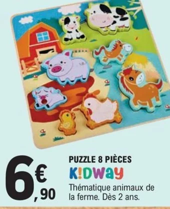 E.Leclerc PUZZLE 8 PIÈCES offre