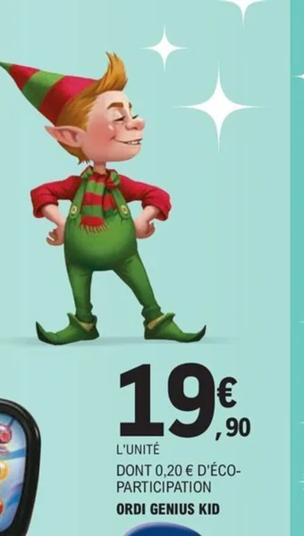 E.Leclerc ORDI GENIUS KID offre