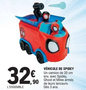 E.Leclerc VÉHICULE DE SPIDEY offre