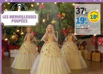 E.Leclerc BARBIE JOYEUX NOËL offre