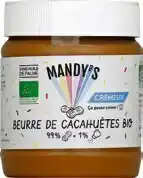 Monoprix Beurre de cacahuètes Bio crémeux “Mandy’s” offre