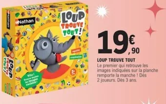 E.Leclerc LOUP TROUVE TOUT offre