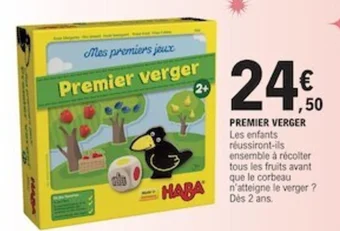 E.Leclerc PREMIER VERGER offre