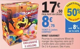 E.Leclerc Minet GOURMET offre