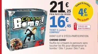 E.Leclerc CHRONO BOMB* offre