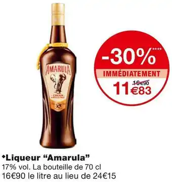 Monoprix Liqueur offre