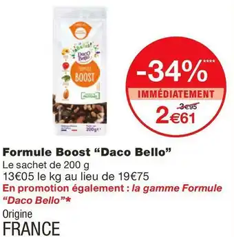 Formule Boost
