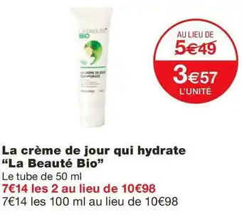 La crème de jour qui hydrate