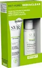 Monoprix Bon plan sur la trousse Sebiaclear Mat+Pores et Eau Micellaire de la marque “SVR” offre