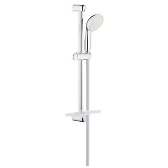 Brico Cash Grohe - pack douche eurosmart mitigeur douche + douchette + barre de douche + porte savon offre