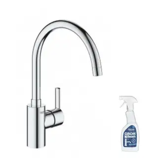 Brico Cash Robinet de cuisine grohe feel quickfix chromé + nettoyant grohclean offre