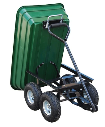 Brico Cash Chariot de jardin à benne basculante - elem garden offre