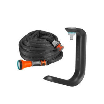 Bricomarché Kit gardena tuyau d'arrosage textile liano 10 m - support tapfix - 18596-20 offre