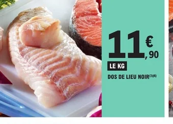 DOS DE LIEU NOIR
