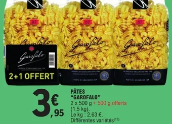 E.Leclerc PÂTES GAROFALO offre