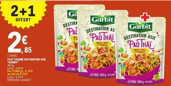 E.Leclerc PLAT CUISINÉ DESTINATION ASIE "GARBIT" offre