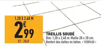 Tresillis soudé