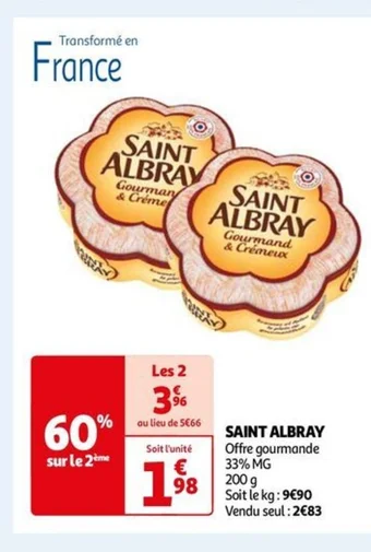 Auchan SAINT ALBRAY offre