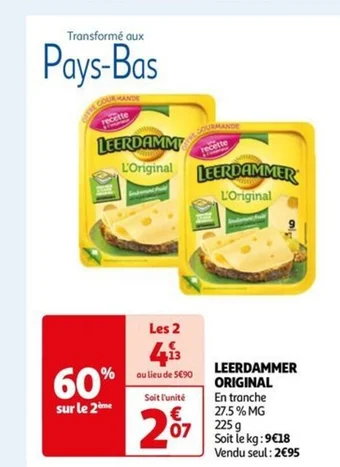 Auchan LEERDAMMER L'Original offre