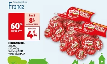 Auchan MINI BABYBEL offre