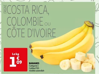 Auchan BANANES offre
