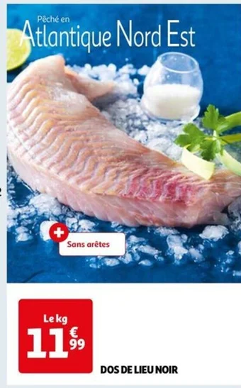 Auchan DOS DE LIEU NOIR offre