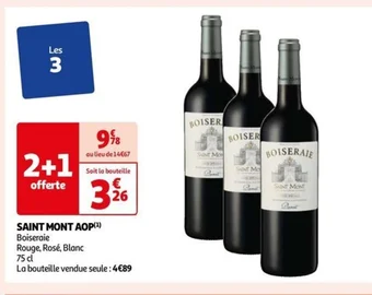 Auchan SAINT MONT AOP offre