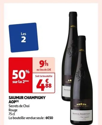 Auchan SAUMUR CHAMPIGNY AOP offre