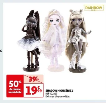 Auchan SHADOW HIGH SÉRIE 1 offre