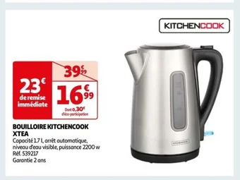 Auchan BOUILLOIRE KITCHENCOOK XTEA offre