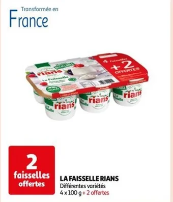 Auchan LA FAISSELLE RIANS offre